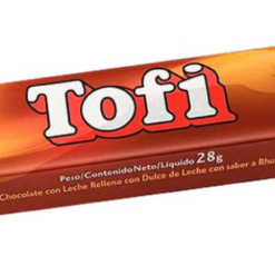 CHOCOLATE NEGRO TOFI CON DDL 28  GMS