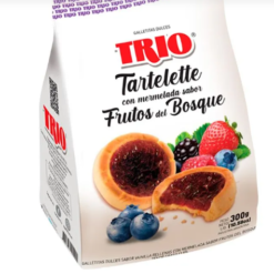 TARTELETTE FRUTOS DEL BOSQUE TRIO 300 GMS