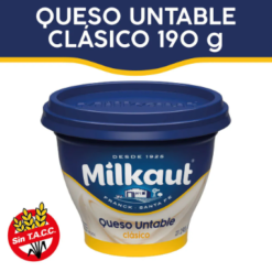 QUESO UNTABLE CLASICO MILKAUT