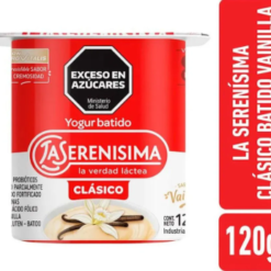 YOGURT BATIDO VAINILLA SERENISIMO 120 GMS