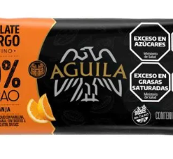 AGULA 60% CACAO CON NARANJA 70G
