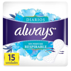ALWAYS DIARIOS SIN/PERFUME