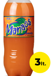 MANAOS NARANJA 3LTS