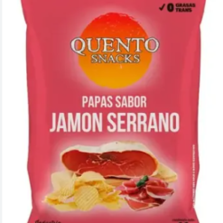QUENTO PAPAS SABOR JAMON 82G