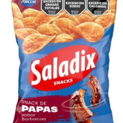 SALADIX PAPAS SABOR BBQ 95 GMS