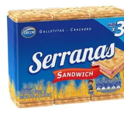 SERRANAS SANDWICH 3X112G