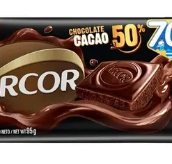TABL ARCOR CHOCO 50%CACAO 95G