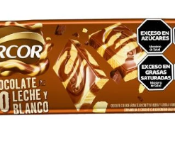TABL CHOCO LECHE/BLANCO DUO 80G