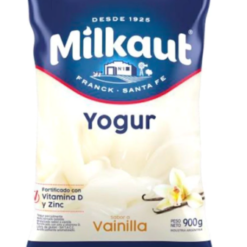 YOGURT VAINILLA MILKAUT 1 LTS