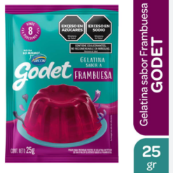 GELATINA GODET FRAMBUESA 25G